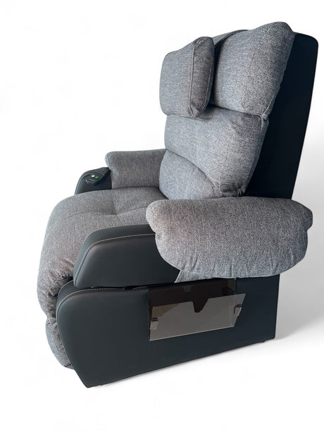 "XXL COCOON" Læne/hvilestol. Sædebredde 65 cm. Beriatrisk. Hæve/sænke funktion - seniorstol - Seniorliving