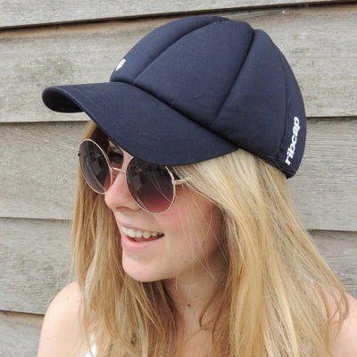 "BASEBALL" keps, RIBCAP huvudskydd - Smart diskret modell. CE + MDR godkänd - Huvudskydd - Seniorliving