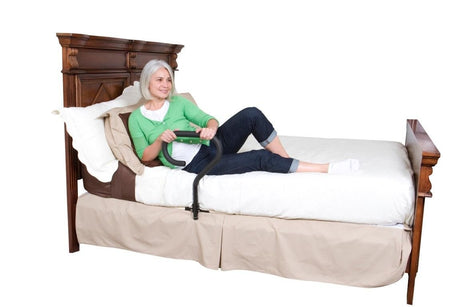 "BedCane" multifunktionell sänghäst för vuxensäng - Säker &amp; höjdjusterbar. CE godkänd - Sänghäst - Seniorliving
