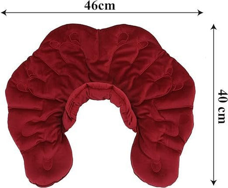 Beroligende nakkepude med lang varmeeffekt. Urter & æteriske dufte - Bæredygtig - Nackvärmare - Seniorliving