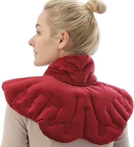 Beroligende nakkepude med lang varmeeffekt. Urter & æteriske dufte - Bæredygtig - Nackvärmare - Seniorliving