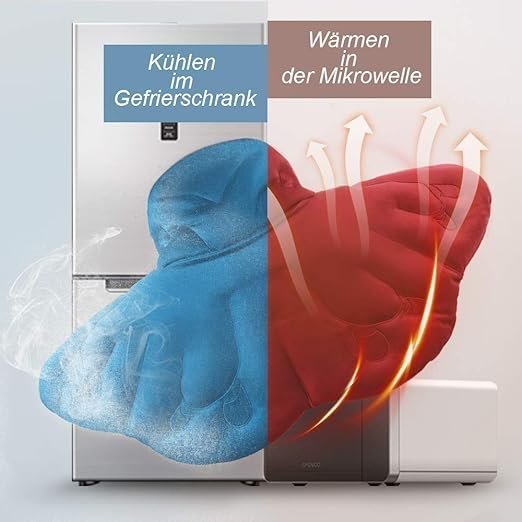 Beroligende nakkepude med lang varmeeffekt. Urter & æteriske dufte - Bæredygtig - Nackvärmare - Seniorliving