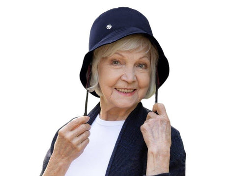 "BILLIE" huvudskydd - Smart och modern mobbare hatt. CE + MDR godkänd - Huvudskydd - Seniorliving