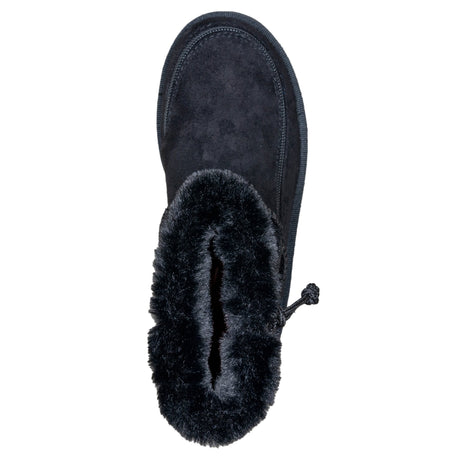 BILLY Cozy Boots: Bred vinterkänga med blixtlås – Ideell för breda fötter och skenor - dragkedja skor - Seniorliving