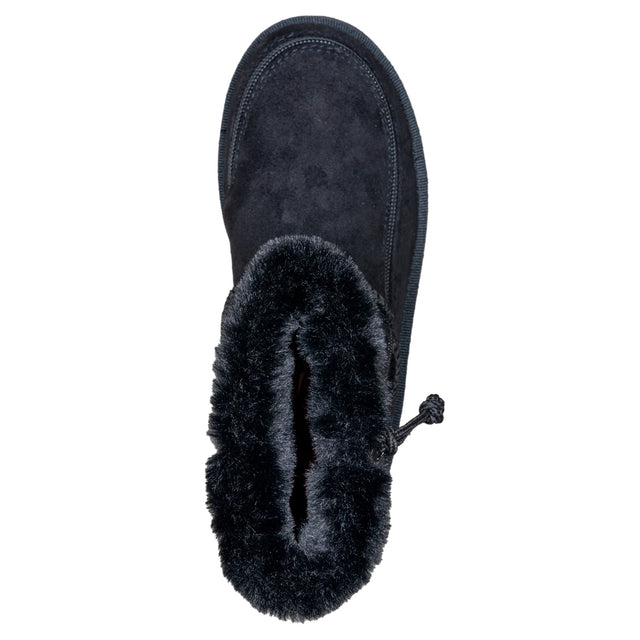 BILLY Cozy Boots: Bred vinterkänga med blixtlås – Ideell för breda fötter och skenor - dragkedja skor - Seniorliving
