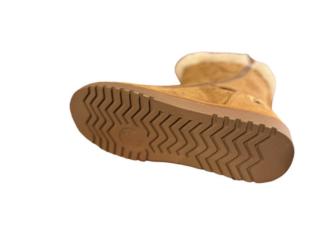 BILLY Cozy Boots: Bred vinterkänga med blixtlås – Ideell för breda fötter och skenor - dragkedja skor - Seniorliving