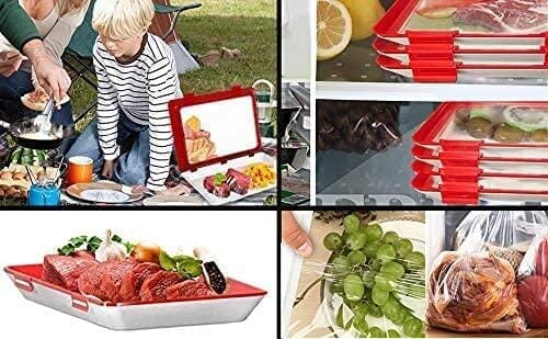 CLEVER TRAY - Smart bricka med återanvändbar folie. Mikrovågsugn och frostsäker❄️ - Seniorliving