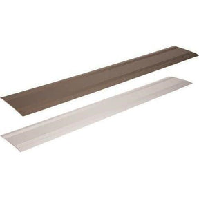 Dörrskena i aluminium, mörk (125 x 900 mm) - superfin och klassisk - Dörrskenor - Seniorliving