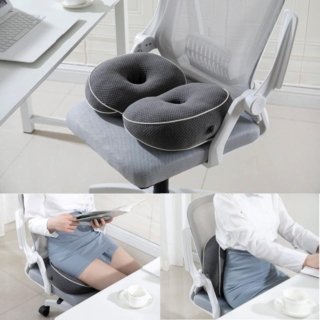 "DOUGHNUT" - mjuk och läcker bärbar sittdyna yoga och aktivitet AVSLUTERAR! - Tryckavlastande kuddar - Seniorliving