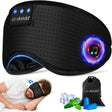 ENJOY Sovmask med Bluetooth – Kylande & perfekt för djup och avslappnande sömn - sovmask - Seniorliving