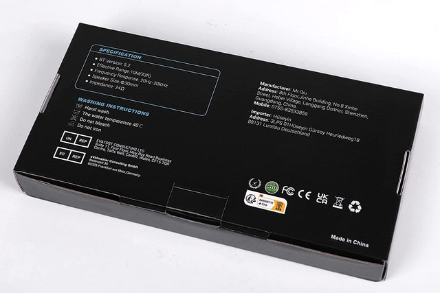 ENJOY Sovmask med Bluetooth – Kylande & perfekt för djup och avslappnande sömn - sovmask - Seniorliving