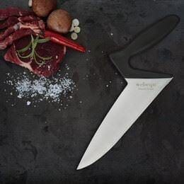 Ergonomisk kockkniv, soft touch - unik och lätt. 22,2 cm. Finns i 5 unika färger - Ergonomiska köksknivar - Seniorliving