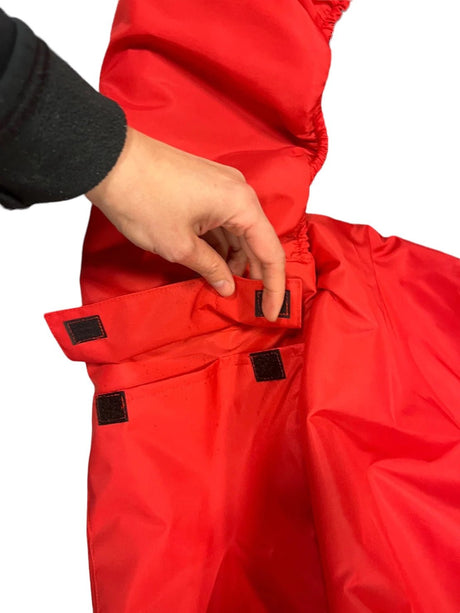 Extra varm täckfleece för dina ben. Vattentålig &amp; varm. ROSA, SVART eller RÖD - rullstolsväskor - Seniorliving