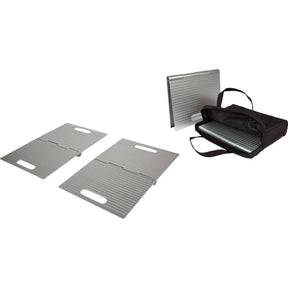 Fällbar Dörrstegsramp, set. Superlätt aluminium, (2 x 25 cm). Köp dem här! - Dörrstegsramper - Seniorliving