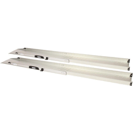 Fällbar teleskopramp i aluminium. Lätt modell, vacker och halkfri. 4 storlekar. - Teleskopramper - Seniorliving