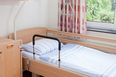 FRIDA Sänghäst för vuxensäng - Stöd &amp; mobilisering för höjd (90 x 200). CE godkänd - Sänghäst - Seniorliving