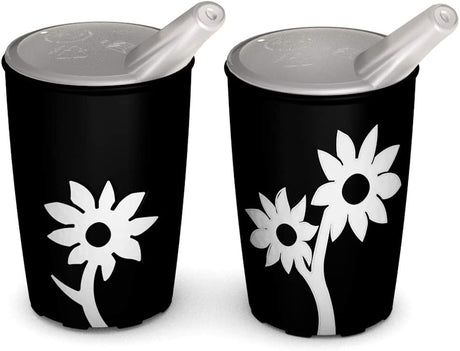 Halkfri drickskopp med pip - Återanvändbar. Kan användas i mikrovågsugn + diskmaskin - Drickskopp med pip - Seniorliving