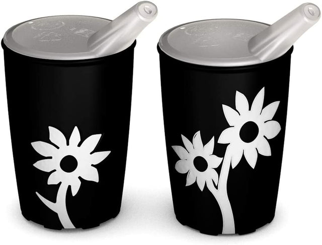 Halkfri drickskopp med pip - Återanvändbar. Kan användas i mikrovågsugn + diskmaskin - Drickskopp med pip - Seniorliving