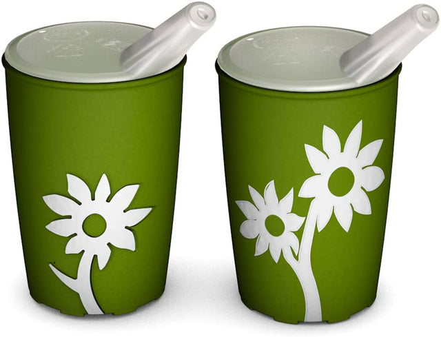 Halkfri drickskopp med pip - Återanvändbar. Kan användas i mikrovågsugn + diskmaskin - Drickskopp med pip - Seniorliving