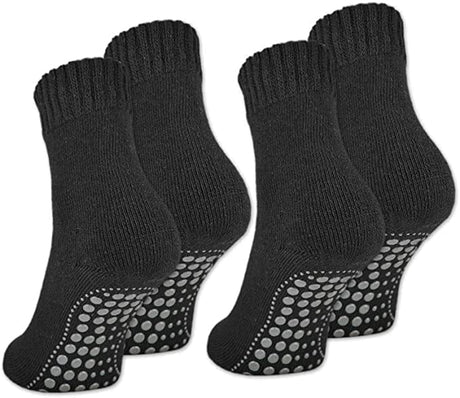 Halkfri ullstrumpa med mjuk insida (35 - 46). Mot kalla fötter. 2 färger - Ullstrumpa - Seniorliving