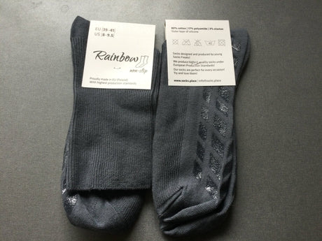 Halkfria ABS - strumpor utan kantresår. Super kvalitet. (36 - 46). GRÅ - Strumpor - Seniorliving