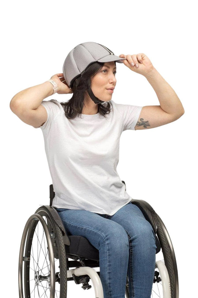 "HARDY" RIBCAP huvudskydd - Superfin sommarmodell. CE + MDR godkänd - Huvudskydd - Seniorliving