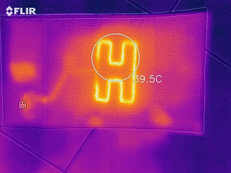 ”Heat Pad Pro” - Genopladelig & varmende multi - pad. Ideel til rollator og kørestolsbruger - ländryggsvärmare - Seniorliving
