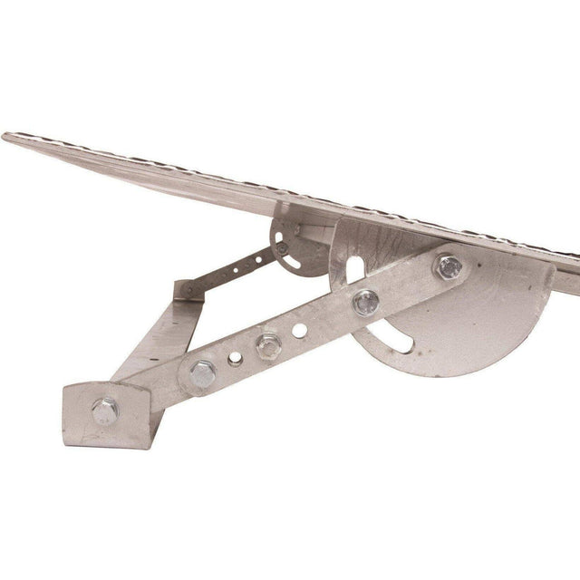 Höjdjusterbar aluminiumramp för altanen. Vackert och klassiskt. 3 storlekar. - Aluminiumramper - Seniorliving