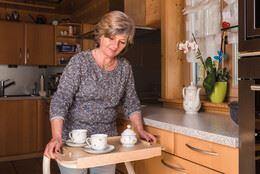 Inomhusrullator PAGE, Saljol - REN LYX - Inomhusvandrare - Seniorliving