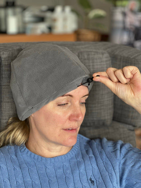 Kyllock för lindring av huvudvärk, migrän och som kylmedel vid värme. Återanvändbar. - kyllock - Seniorliving