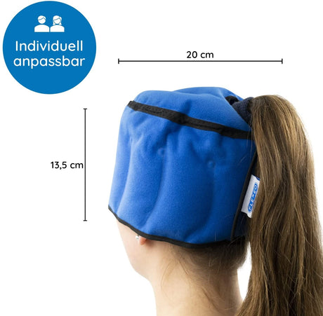 Kylmask/hatt - Återanvändbar. Både för kyl - och värmebehandling. Justerbar. - Kylmask - Seniorliving