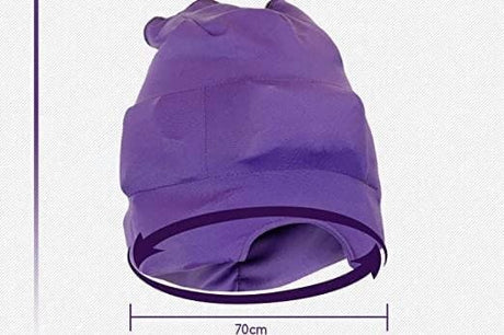 Kylmask/kyllock mot huvudvärk - Återanvändbar. En storlek - Migrän mask - Seniorliving