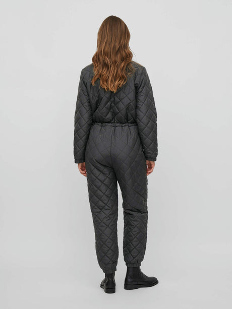 LYX jumpsuit - Quiltad flygdräkt med fleece inuti. Svart. Få nummer! - overall - Seniorliving