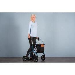 Lyx" kolfiberrollator - unik tysk design och ultralätt rollator. - Utomhusvandrare - Seniorliving