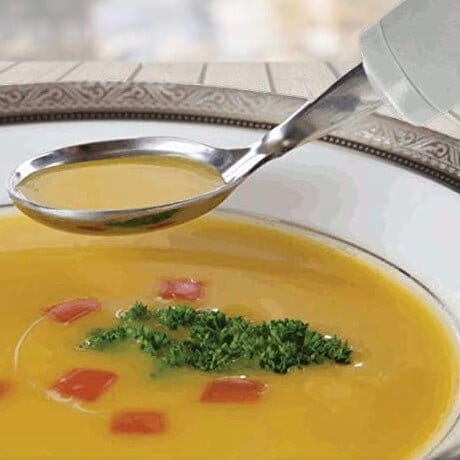 Lyxiga seniorbestick - Smidigt och med superbra grepp. Består av 4 delar. GRÅ - Bestick &amp; service - Seniorliving