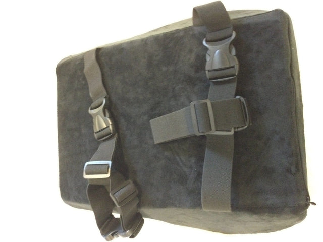 Mjuk svankkudde &amp; ryggstöd - Med kylande gel &amp; memory foam. (44x40x12) - Lumbal kudde - Seniorliving