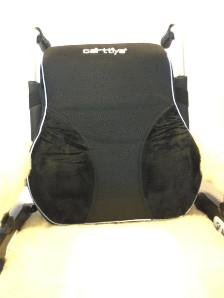 Mjuk svankkudde &amp; ryggstöd - Med kylande gel &amp; memory foam. (44x40x12) - Lumbal kudde - Seniorliving