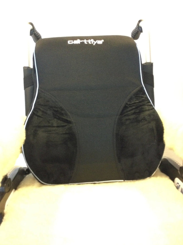 Mjuk svankkudde &amp; ryggstöd - Med kylande gel &amp; memory foam. (44x40x12) - Lumbal kudde - Seniorliving