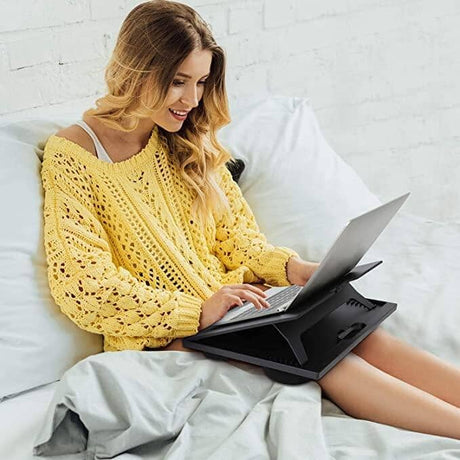 Multifunktionellt justerbart datorbord - enkelt och enkelt att justera i 8 vinklar - Nattduksbord - Seniorliving