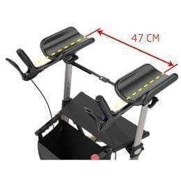 "NAVIGATOR" rollator med armstöd - superfin inomhusmodell - Inomhusvandrare - Seniorliving