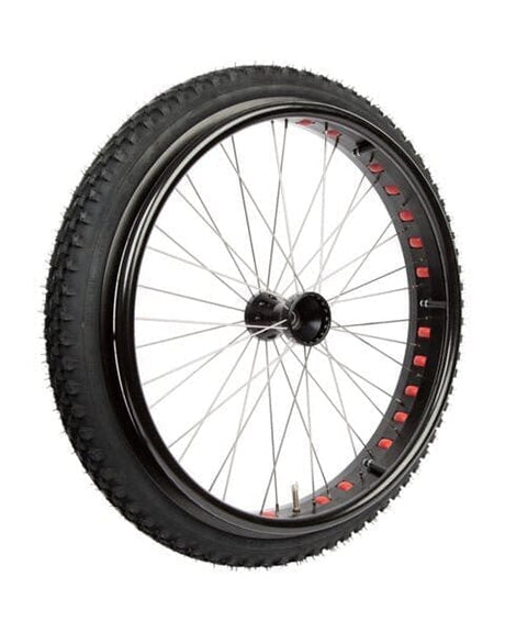 OFFROAD hjul för MOBILEX rullstol, 24" - terräng och stötdämpande. 2 typer av SET. - Tillbehör för rullstolar - Seniorliving