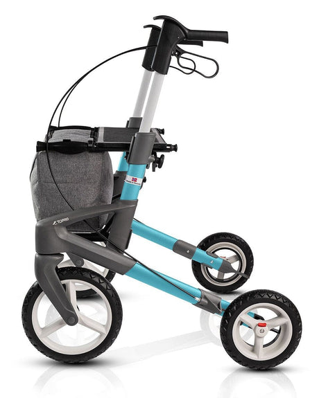 "Olympos OFFROAD" utomhusrollator - Lätt, hopfällbar &amp; stabil. 8,6 kg! - Utomhusvandrare - Seniorliving