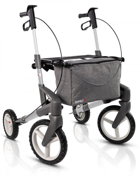 "Olympos OFFROAD" utomhusrollator - Lätt, hopfällbar &amp; stabil. 8,6 kg! - Utomhusvandrare - Seniorliving