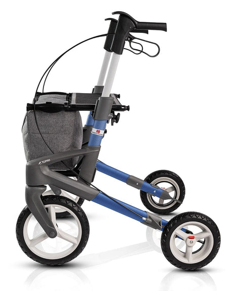 "Olympos OFFROAD" utomhusrollator - Lätt, hopfällbar &amp; stabil. 8,6 kg! - Utomhusvandrare - Seniorliving