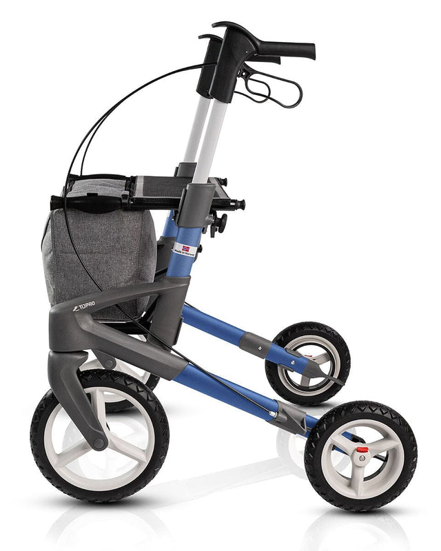 "Olympos OFFROAD" utomhusrollator - Lätt, hopfällbar &amp; stabil. 8,6 kg! - Utomhusvandrare - Seniorliving