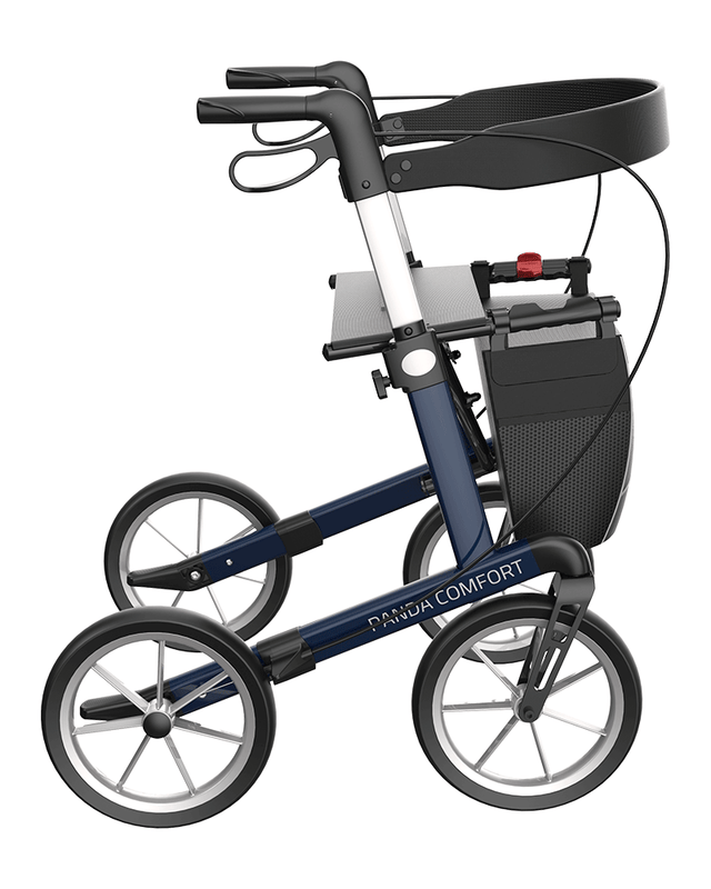 Panda Comfort rollator - Lyxrollator för äventyr och tuff terräng" NYHET! - Utomhus rullator - Seniorliving