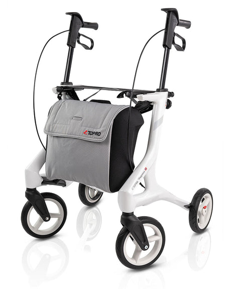PEGASUS kolfiberrollator - Ultralätt, lyxig &amp; skandinavisk design. Väger endast 6,6 kg - Utomhusvandrare - Seniorliving