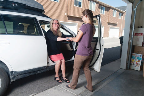 "PIMPF" Transfer Handle - En liten hjälpreda med STOR effekt! Säkert, säkert och enkelt. - Omlokalisering - Seniorliving