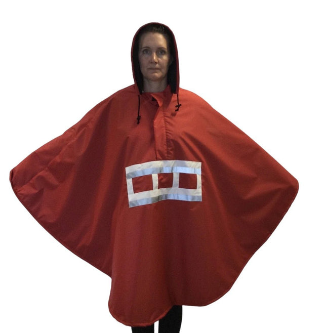 Poncho "SPORT" - smart regnskydd för vandrare och käppanvändare. Finns i 4 färger - Poncho - Seniorliving