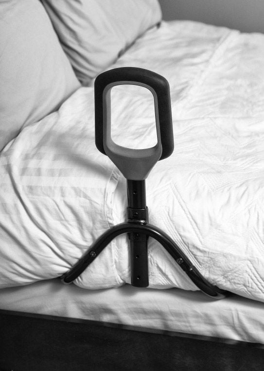 "PT - BEDCANE" Stödhandtag/ sänghäst för vuxensäng - Justerbar &amp; ergonomisk. CE godkänd - Sänghäst - Seniorliving